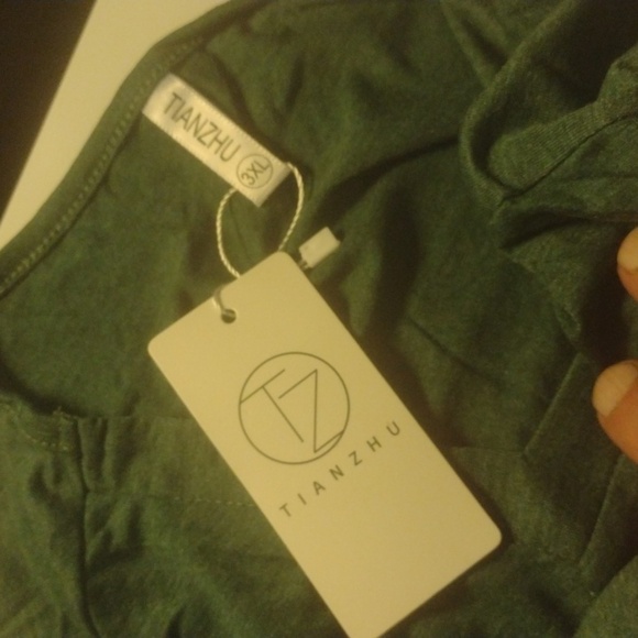 Women's  Green Top 3XL NWT - Picture 5 of 5